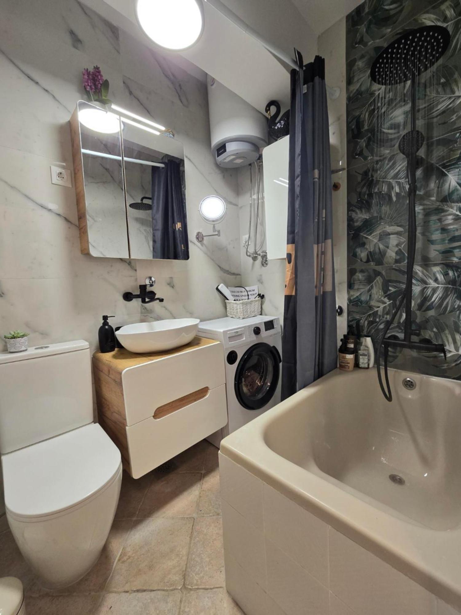 Blue Sea View Apartment سبليت الغرفة الصورة